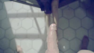 Hung Guy Makes Cherrycrush Suck His Dick All Over The House