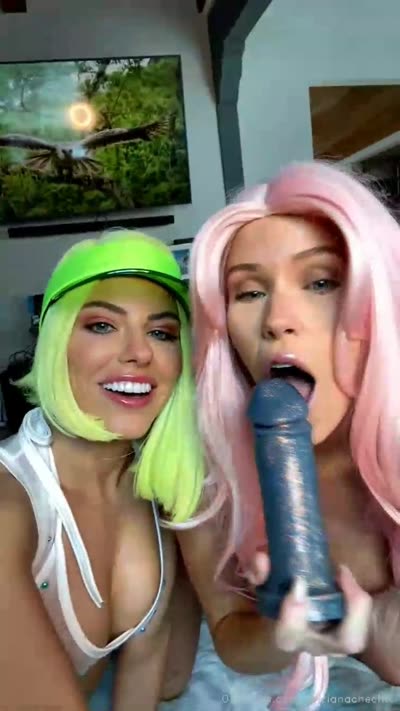 Adriana Chechik Fucks Her Pink Girl’s Throat With A Dildo