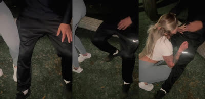 Thick Brazilian Sucks Off And Fucks A Guy Outside