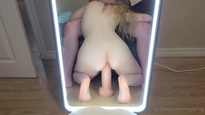 Mandy King Rides A Dildo While Giving Head