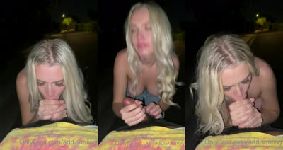 Addison Ivy’s Evening Blowjob