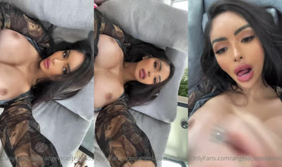 Angela Castellanos Shows Off Her Juicy Tits