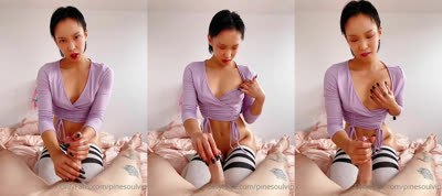 Pinesoul Bounces Her Fat Asian Ass On A Dick