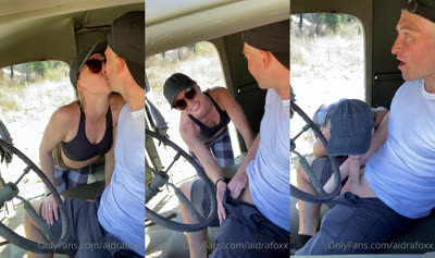 Aidra Fox Sucks A Trucker’s Cock
