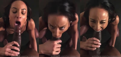 Teanna Trump Gets Mouthful Of BBC