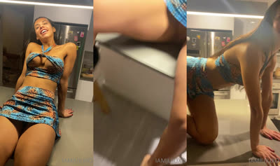 Iamjuju Sucks Dick And Has Sex In The Kitchen