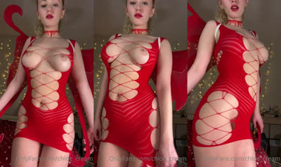 Chloe Cream As A Sexy Devil