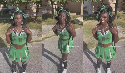 Sweet Cheerleader ImxDark Sucks A Mean Cock