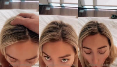 Baby G Blowjob With Cum On Her Face