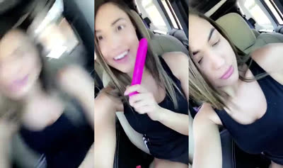 Rainey James With A New Vibrator In Her Pussy