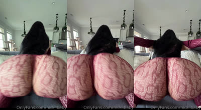 Nickiitheboss Twerking On The Sofa