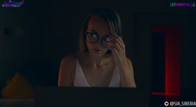 Sia Siberia and Lesya Moon in the haunted room