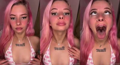 Babi Rhi Shows Us Her Open Mouth