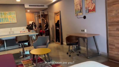 Daniela Antury Anal Threesome with a Stranger in the Hotel