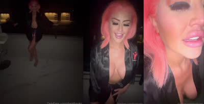 Danii Banks eats a BBC