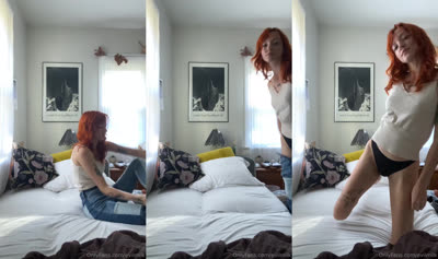 Evil Milk Gets Excited In Her Sister’s Room
