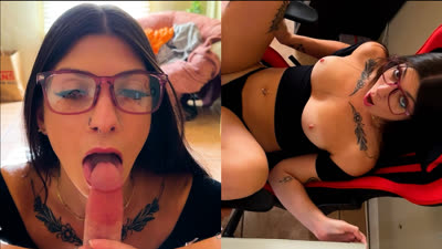 Allie Blossom Gaming Chair Sextape