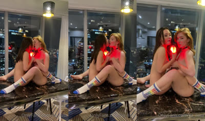 Jia Lissa Making Out With Her Friend In The Apartment