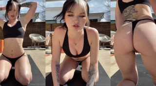 Alinity Shows Her Pussy On The Rooftop