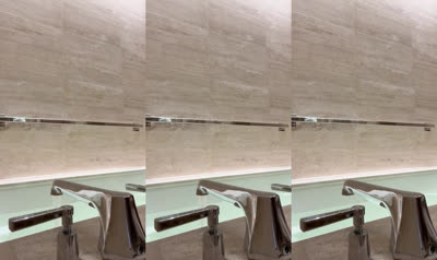 Mia Khalifa Shows Off Her Feet And Tits While Showering In The Bathtub