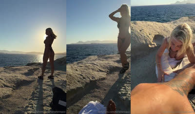 Rebecca McLeod Has Sex On The Beach