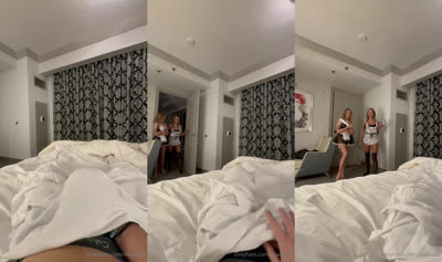 Maids Madiiitay And Catherine Chase In A Threesome POV