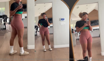 Kalani Rodgers Shows Her Body After The Gym