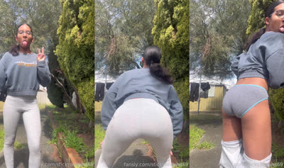 Stickyandwet69 Having Some Wild Outdoor Fun
