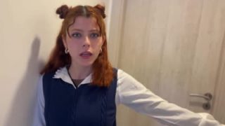 Schoolgirl Blackyblack Has Anal Sex With Her Stepbrother