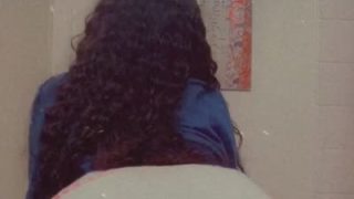 Anaalee9 Twerking In Her Tight White Shorts