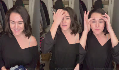 Hotmomnexxxtdoor Fondles Her Tits During Storytime