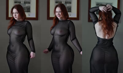 Vladislava Shelygina Rips Her Dress And Shows Off Her Body