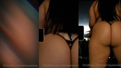 Slow Motion Look At Latinqueenxo’s Big Ass