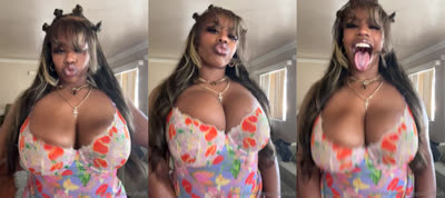 Biiggjuiccyfruit’s Jiggly Big Breasts