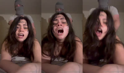 Mollyzedolly Has Rough Sex On All Fours