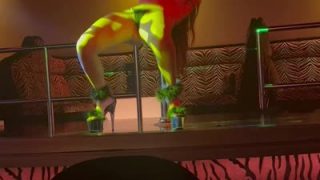 Fitgirlyumi Goes Topless In Pole Dancing