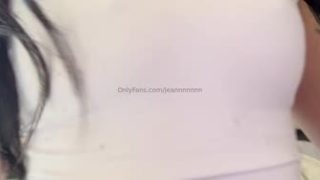 Jeannnnnnn Naughtily Bouncing Her Cute Tits