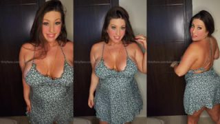 Babylittlelo Seduces In Skimpy Dress