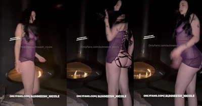 Auhneesh Nicole Rides Black Cock Like A Pro