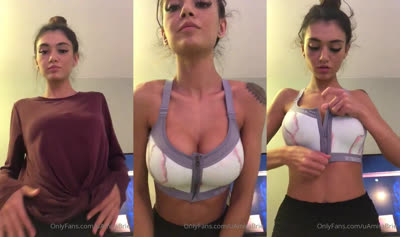 Amira Brie Gets Her Nipples Iced And Perky