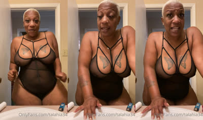 Talahia34 In A Skimpy And Revealing Outfit