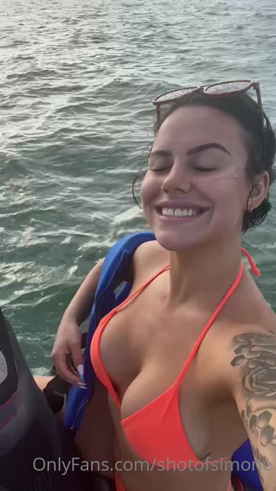 Shotsofsimone’s Naughty Jet Ski Ride