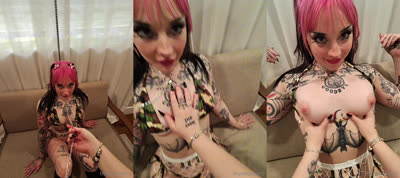 Stargirlvanilla Oiling Bluddycherry’s Tits