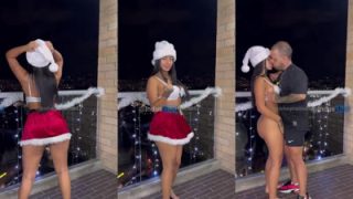Joha Giraldo Has Sex On The Balcony And Rides A Cock