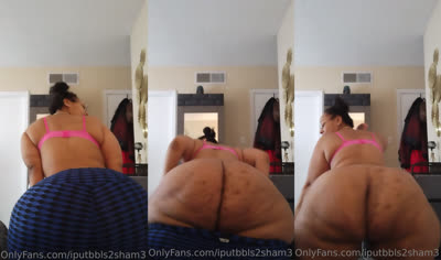 Twerking Iputbbls2Sham3’s Massive Ass
