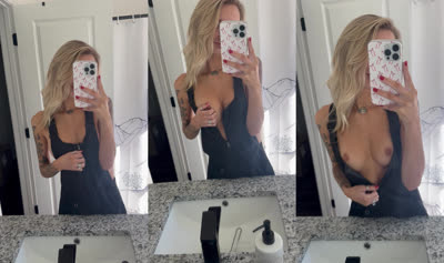 Lucy.Louu’s Mirror Striptease