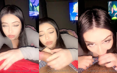 H_8Rose Sucks And Licks A Cock POV Style