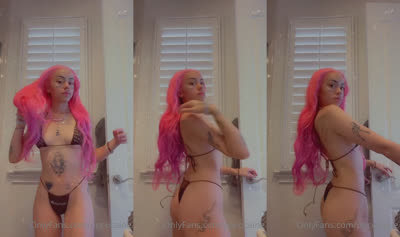 Ppcocaine Dancing And Twerking In Her Bikini
