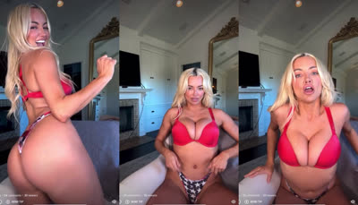 Lindsey Pelas Exposes Tits In Livestream