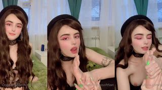 Loona In A Feet And Boob Tease